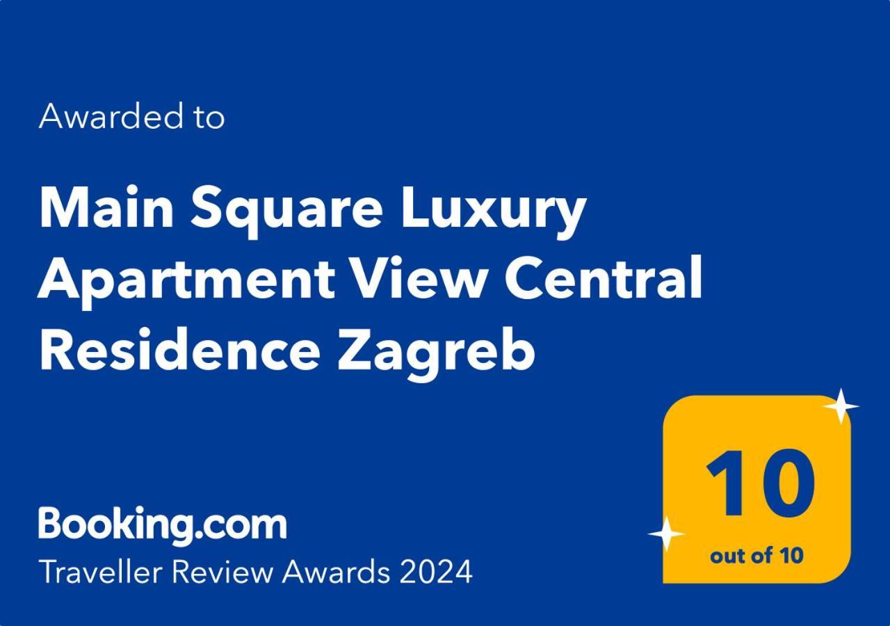 Main Square Luxury Apartment View Central Residence Zagreb Eksteriør bilde